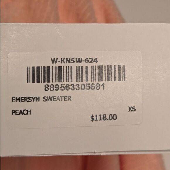 Roller Rabbit Emersyn Sweater Orange Peach Pullover - Picture 6 of 7